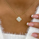 ROUND Pendant Necklace 2.3ct TCW, Yellow Gold 14K