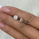 Solitaire Stud Earrings 2ct TCW, 14K Gold