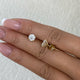Solitaire Stud Earrings 2ct TCW, 14K Gold
