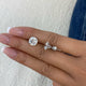 Solitaire Stud Earrings 6ct TCW, 14K Gold