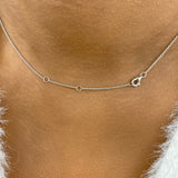 Butterfly Diamond Pendant Necklace, 14K Gold