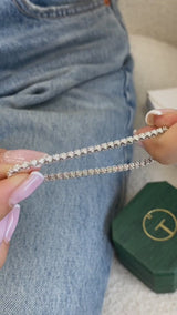 Diamond Tennis Bracelet 1.6 ct White Gold