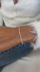 Diamond Tennis Bracelet 1.1 ct Yellow Gold