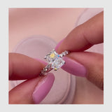Jayla Engagement Ring 2.3ct TCW, 14K Gold