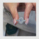 Diana Engagement Ring 3.2ct TCW, 14K Gold