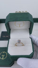 Ember Engagement Ring 3ct TCW, 14K Gold