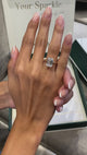 Paloma Engagement Ring 4.5ct TCW, 14K Gold