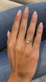 Violeta Engagement Ring 2.1ct TCW, 14K Gold