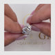 Grase Engagement Ring 2.7ct TCW, 14K Gold