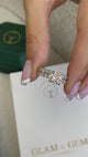 Agatha Bridal Set Rings Set 4.2ct TCW, 14K Gold
