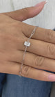 Diamond Chain Bracelet 0.9 ct White Gold